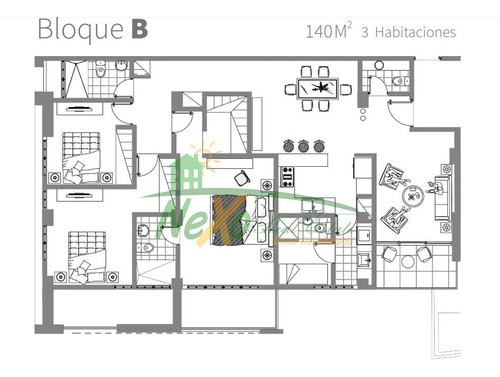 Imagen 6 de 10 de Apartamento A Estrenar Con Elevador Próximo Al Homs (jpa-219)