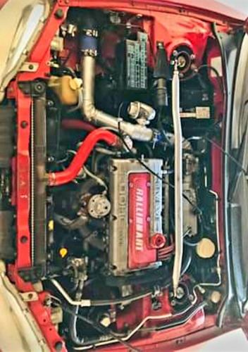 Mitsubishi Eclipe G2 Turbo 94/95 Vermelha Com Fueltech400