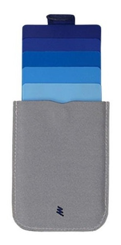 Billetera Slim Dax 6 Tarjetas Efectivo Accesorios Azul