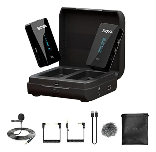 Boya Wireless Lavalier Microphone System 2.4g Micrófonos De 