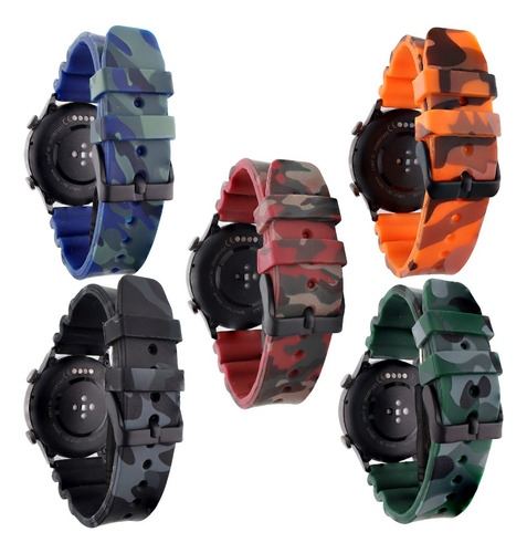 Correa Camu Compatible Smartwatch Huawei Watch Gt 3 Se 22mm