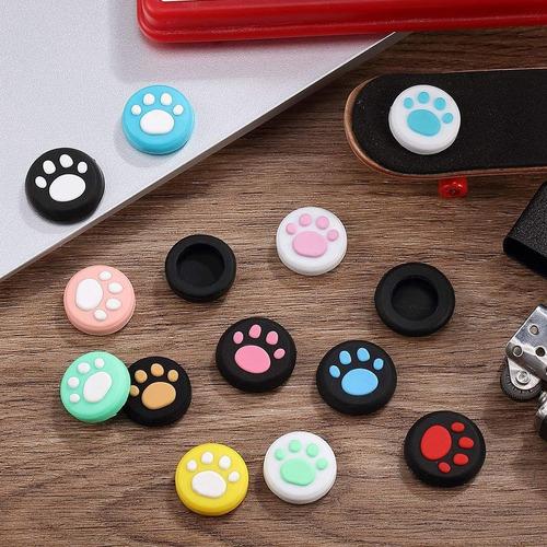 Dsd 28 Peças De Capa De Silicone Thumb Grip Claw Key Para
