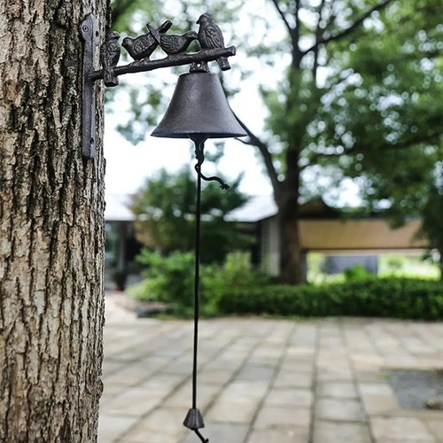 Compatible Decoración De Pájaros De Metal Para Exteriores,