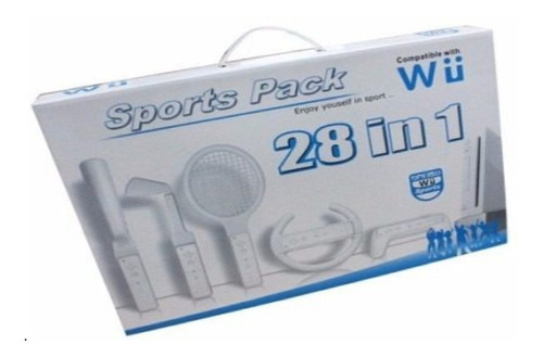 Nintendo Wii Sport Pack 28 In 1 Wii Para Wiimote + Nunchuck