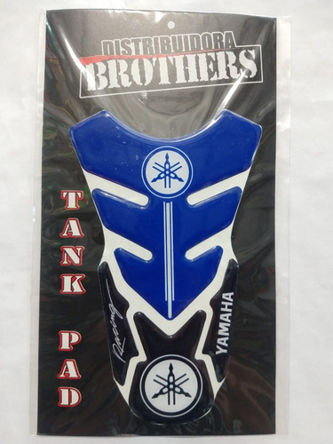Protector De Tanque Yamaha Azul-bmmotopartes