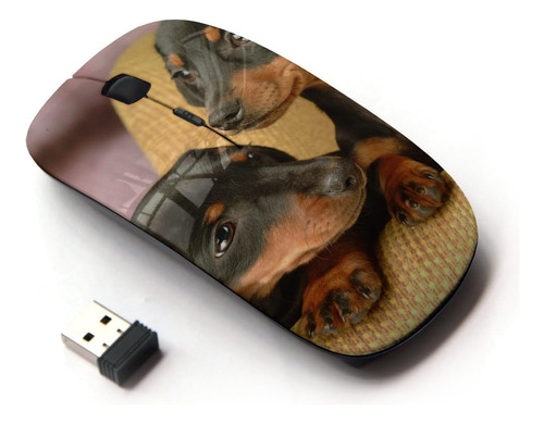 Koolmouse [ratón Inalámbrico Óptico 2.4g [cachorros De Perro