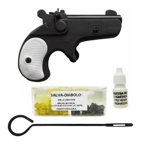Pistola Derringer Mendoza Pk62c De Munisalva 4.5mm Caceria