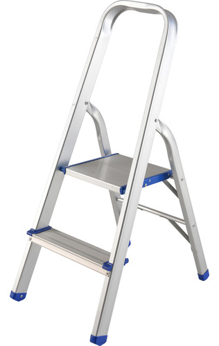 Escalera Plegable Tipo Taburete Aluminio 2 Escalones Surtek.