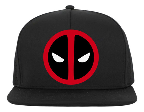 Gorra Plana Deadpool Snapback Reflective