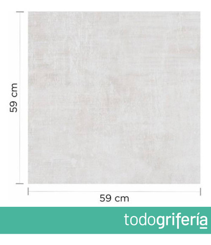 Porcelanato Cerro Negro Life Tiza S/pul 59x59 Sr 1,74
