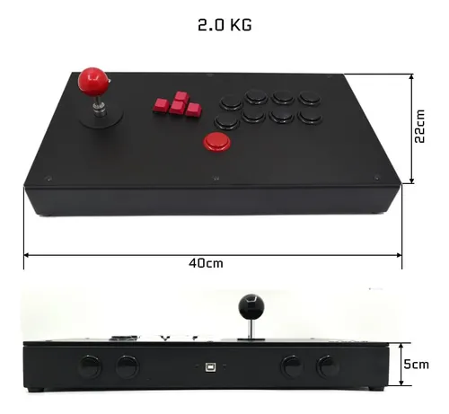 Fightbox M7-pc Joystick Arcade Compatible Pc/ps3/switch