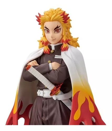 Boneco Demon Slayer Kimetsu no Yaiba Kyojuro Rengoku Vol 10 Bandai