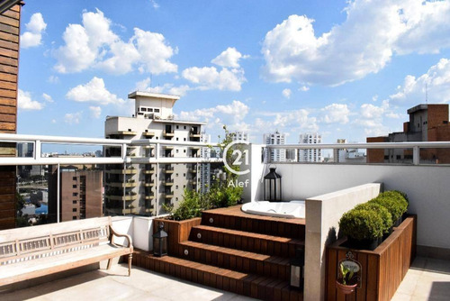 Imagem 1 de 30 de Cobertura Com 3 Dormitórios À Venda, 375 M² Por R$ 1.900.000,00 - Real Parque - São Paulo/sp - Co0996