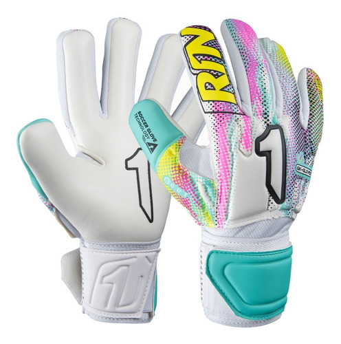 Imagen 2 de 6 de Guante Portero Rinat C/varillas Semipro N/coleccion Sportamx