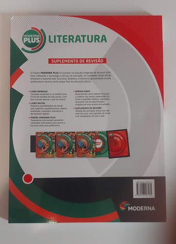 Moderna Plus - Literatura, Tempos, Leitores E Leitura (kit Completo) (Usado)
