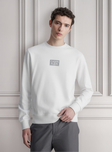 Polerón Gloss Blanco Calvin Klein
