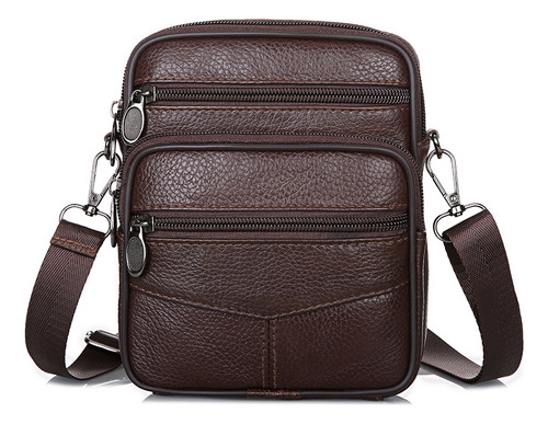 Nuevo Bolso De Hombro Único De Cuero Genuino 2024 De Gran Ca
