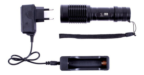 Lanterna Crater Recarregável Led 400 Lúmens Tatica Br Force