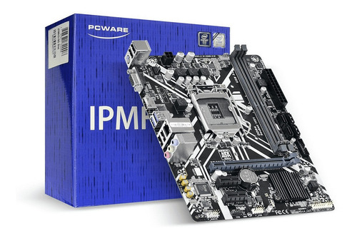 Placa Mãe Micro Atx Pcware Intel Ipmh310g 1151 Vga Hdmi Ddr4