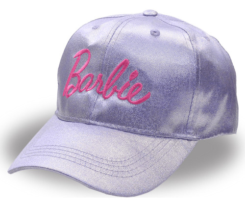 Gorra De Béisbol Para Niñas Barbie Colorida Con Láser