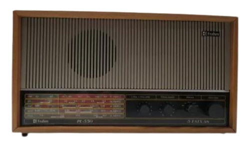 Rádio Antigo Frahm Modelo Pl550