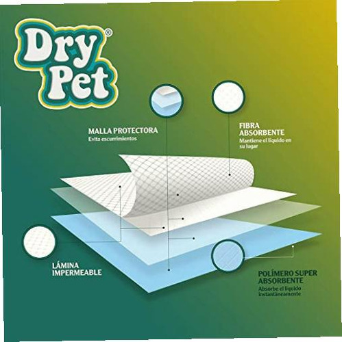 Tapete Entrenador Dry Pet 100 Pz