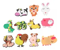 Comprar 11 Imanes De Nevera Con Bonitos Dibujos Animados De Animales