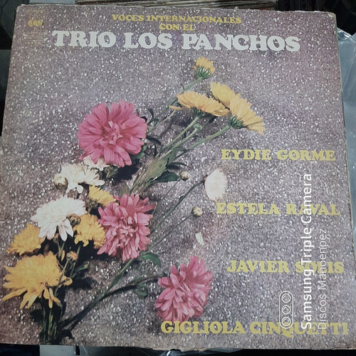 Vinilo Voces Internacionales Con El Trio Los Panchos M5