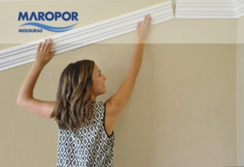 Molduras De Telgopor Arq 39 X 39 Mm - Precio X Metro