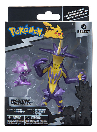 Sunny Doll, paquete múltiple de Pokémon Toxel y Toxizap Evolution