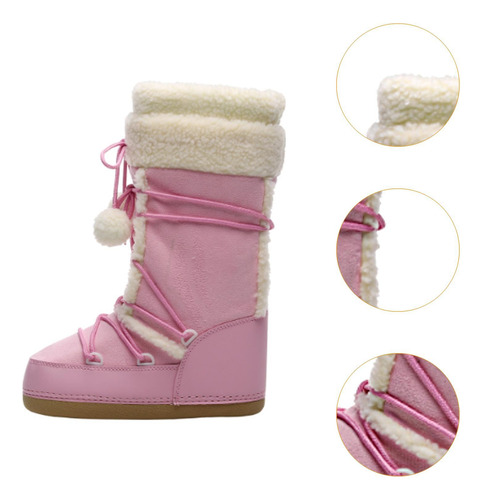Botas De Nieve De Invierno Para Mujer, Botas Antideslizantes