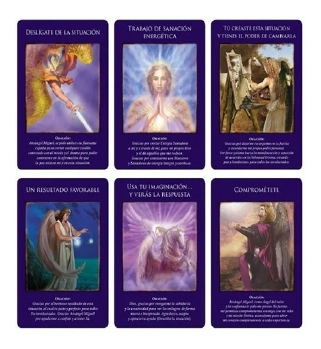 Imagen 2 de 2 de Libro Oráculo Del Arcángel Miguel Y 44 Cartas -doreen Virtue