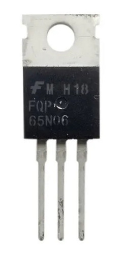 2 Piezas Transistor Mosfet Fqp65n06