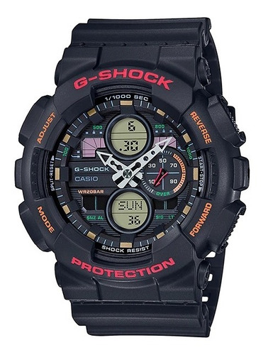Reloj Casio G-shock Ga-140-1a4 Agente Oficial Watchcenter