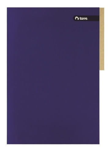 Pack 3 Carpeta Cartulina Pigmentada Oficio Azul Torre