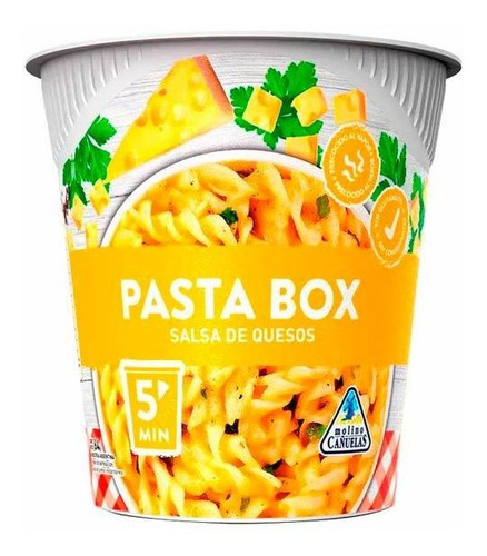 Pack X 12 Unid Fideos  Queso 64 Gr Box