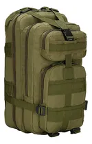 Comprar Mochila Camping Tactica Militar Viaje Mochilero Trekking Color Verde Claro