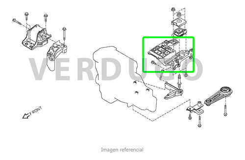 Soporte De Motor Izquierdo Nissan Qashqai J10 - Original