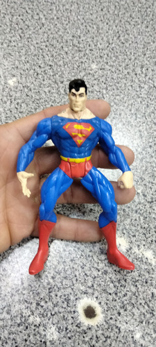 Dc Superman, Total Justice, Cabello Corto, Sin Capa!! (Usado)