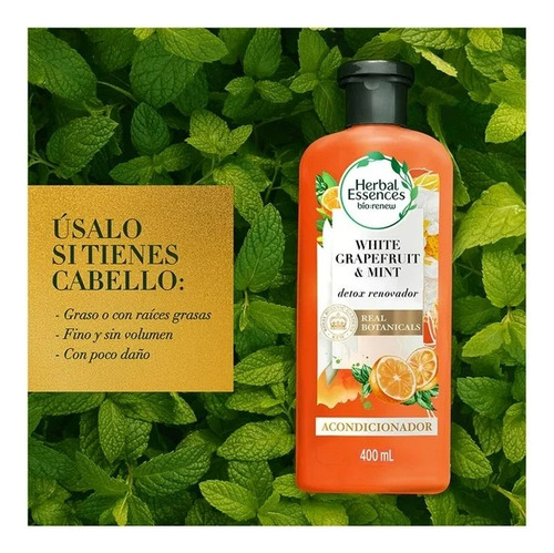 Acondicionador Herbal Essences White Grapefruit 400 Ml