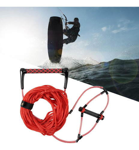 Corda De Wakeboard, De Esportes Aquáticos Vermelho 60 Pés