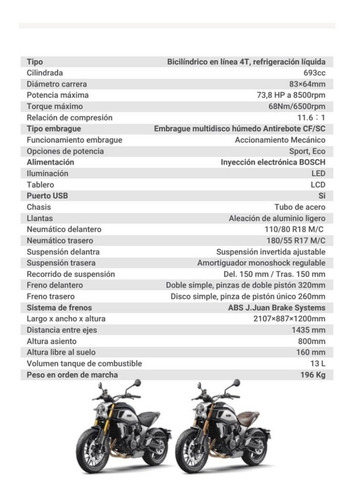 Imagen 6 de 7 de Cf Moto 700 Cl-x