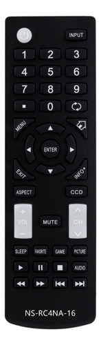 Control Remoto Compatible Con Insignia Smart Tv Ns-rc4na-16
