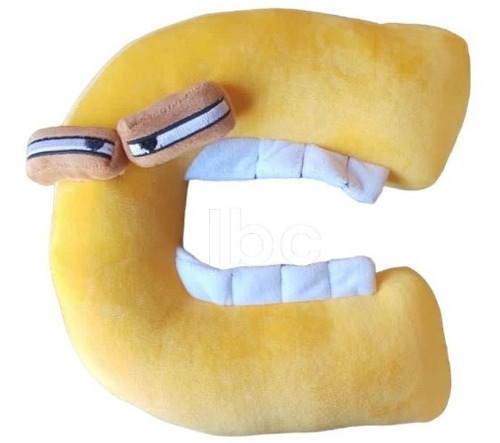 Alfabeto Lore Abc Inglé Juguete De Peluche Roblox Para Niños