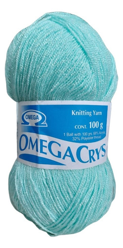 Estambre Omega Crys Hilo Cristal Madeja De 100g