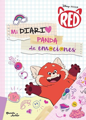 Red-mi Diario Panda De Emociones - Disney Pixar - #l