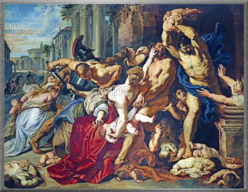 Cuadro La Masacre De Los Inocentes - Peter Paul Rubens -1612