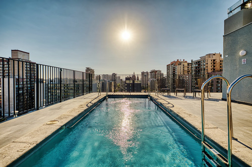 Edificio Vive Santa Isabel (1 Est.) Vista Poniente Piso 4