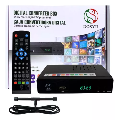 Decodificador Digital/ Convertidor de Señal/ HD Alta definición 1080P