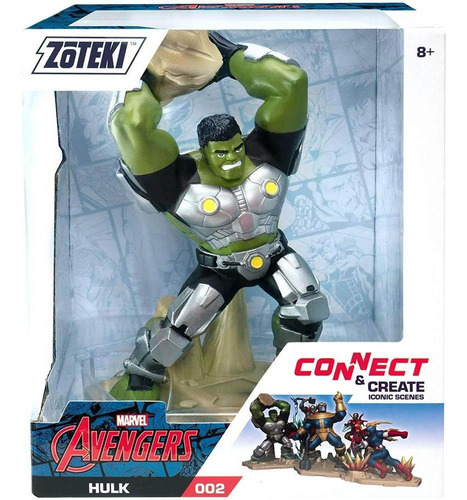 Boneco Hulk Estátua Colecionável 15cm - Marvel